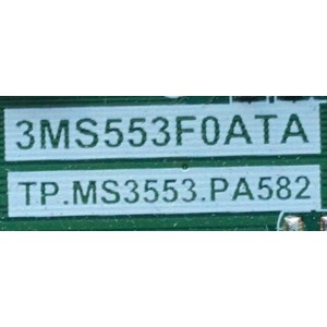 MAIN FUENTE PARA TV INSIGNIA / NUMERO DE PARTE 02-SV253A-C008010 / TP.MS3553.PA582 / 3MS553F0ATA / B17083205-0A00059 / DISPLAY ST2151B01-1 / NS-22D420NA18